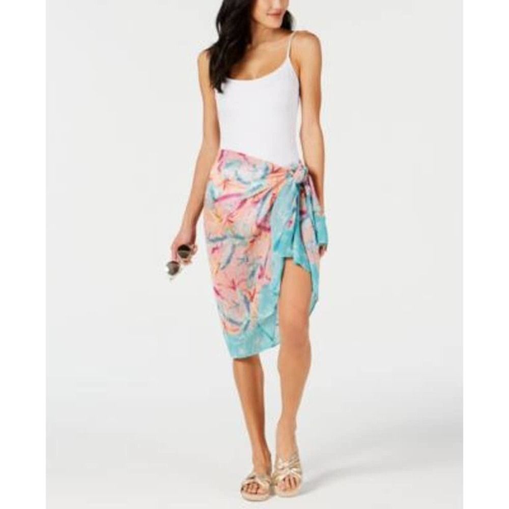 NWT - Bar III Waist Tie Cover UP